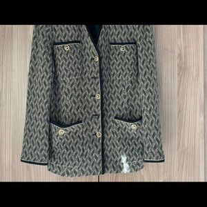 St. John basket weave jacket